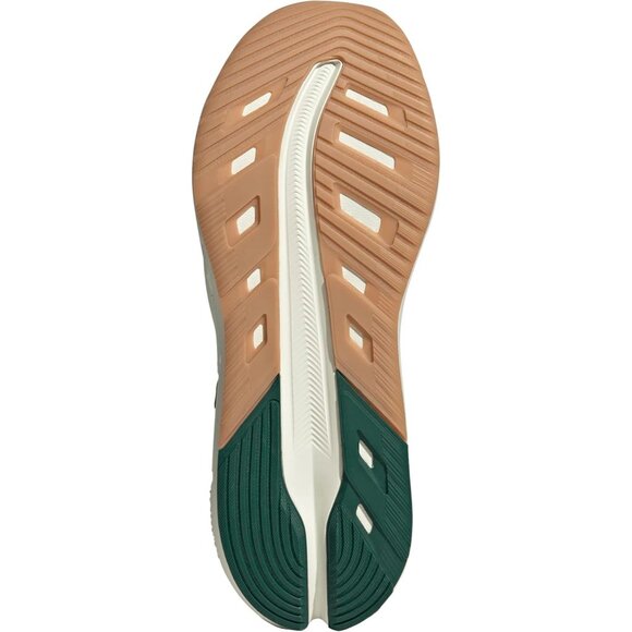 ⚡Adidas Men's Off White/Collegiate Green/Grey Imported Rubber Fashion Sneaker - Picture 4 of 8